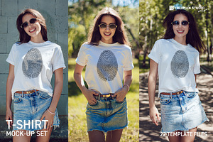 T-Shirt Mockup, a Shirt Mockup by Freeman Studio
