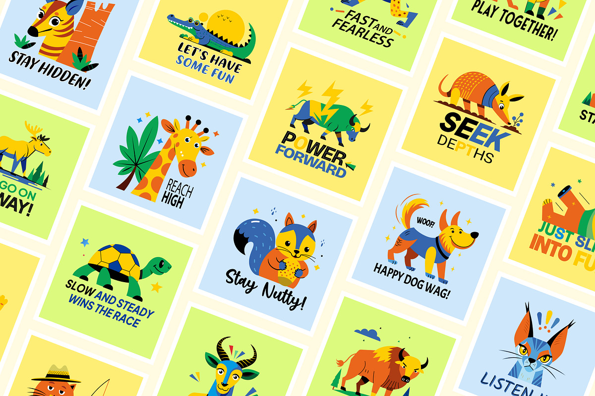 Animated Cute Safari Animal, an Emoji Icon by Vectors Market (Photo 4 of 5)
