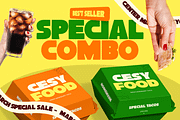 DINNER - Headline Bold Fat Font, a Sans Serif Font by Sensatype (Thumbnail 6 of 13)