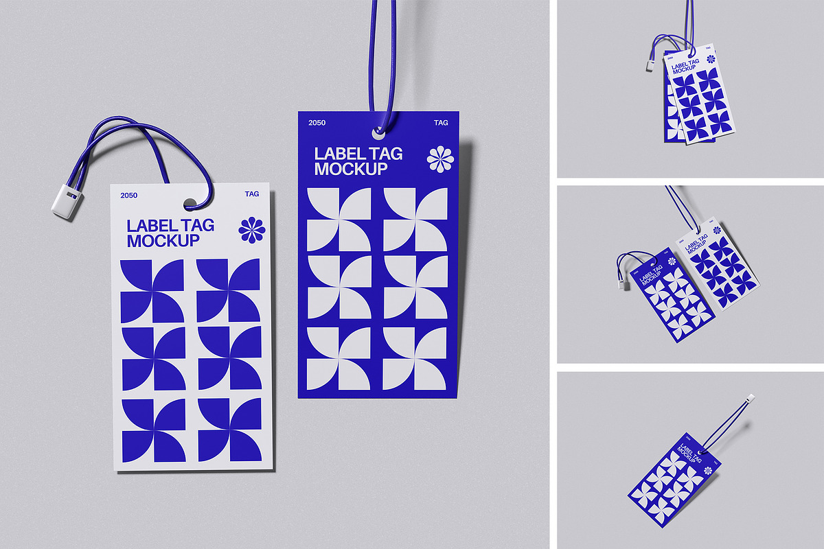 Label Tag Mockup, an Advertising Mockup by Afif_studio (Photo 1 of 5)