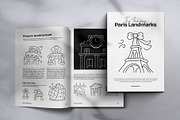 Paris Landmark Icon Set, an Outline Icon by Vectors Market (Thumbnail 3 of 8)