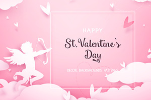 St.Valentine`s Day: Cupids & Decor