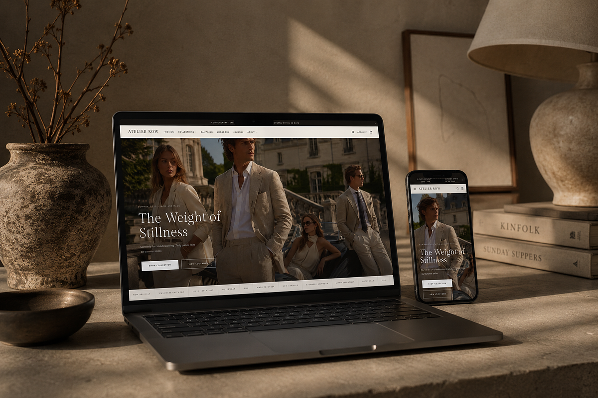 Atelier Row – Luxury Shopify Theme, a Shopify Template by Eleven12 (Photo 2 of 2)