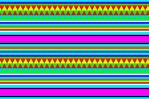 Neon Chevron Stripe Seamless Repeat, a Pattern Graphic by Sharon Schwalbe
