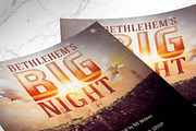 Bethlehem Christmas Play Flyer PSD, a Flyer Template by Godserv Designs (Thumbnail 5 of 8)