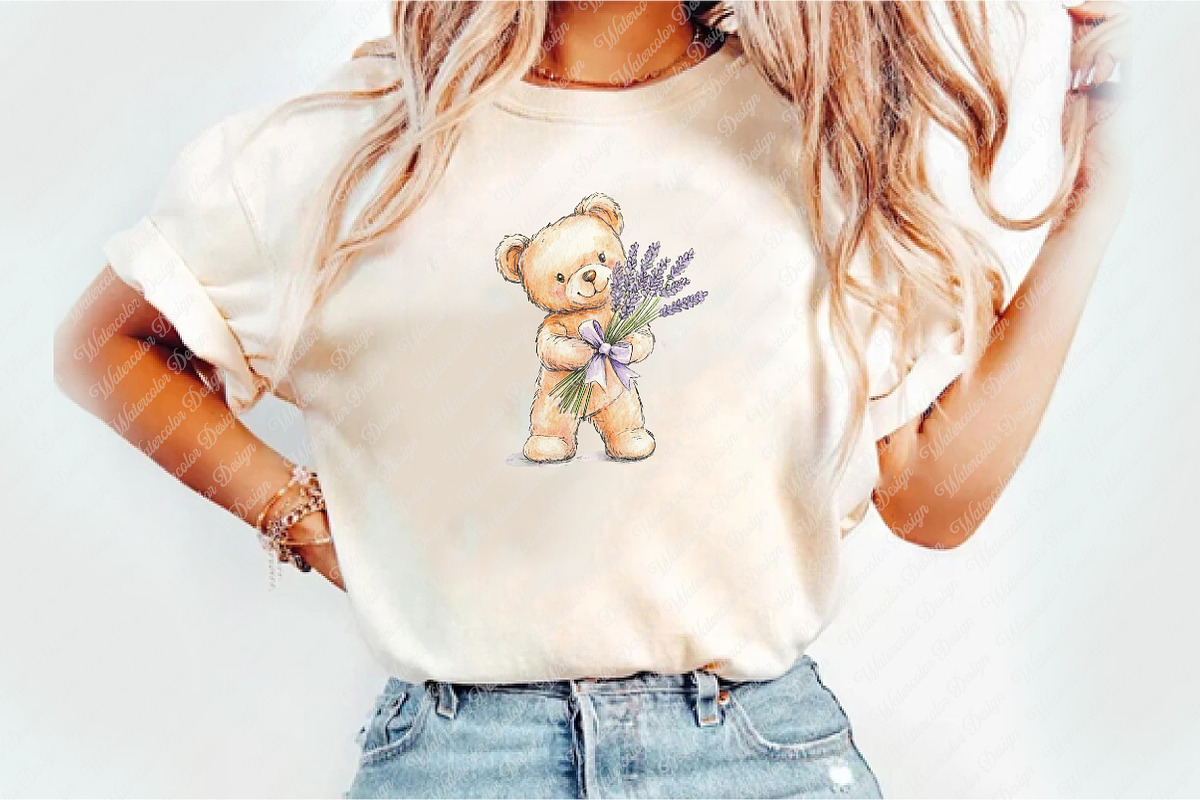 Lavender Mother’s Day Clipart, an Illustration by Watercolor design (Photo 6 of 13)