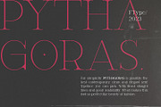 Pythagoras, a Serif Font by FactoryType Studio (Thumbnail 2 of 12)