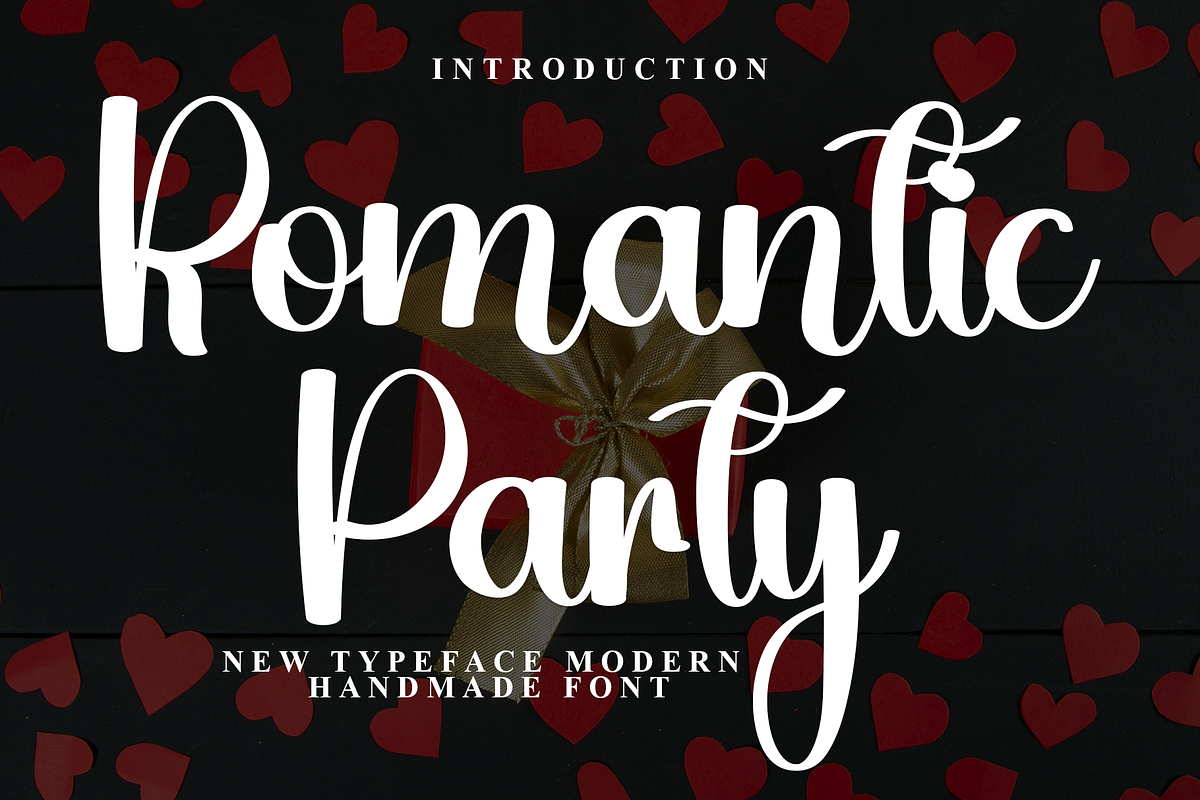 Romantic Party, a Handwritten Font by InermediaSTUDIO (Photo 1 of 8)