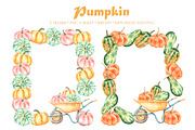 Autumn time watercolor set., a Seasonal Illustration by SabinaWatercolorArt (Thumbnail 10 of 16)