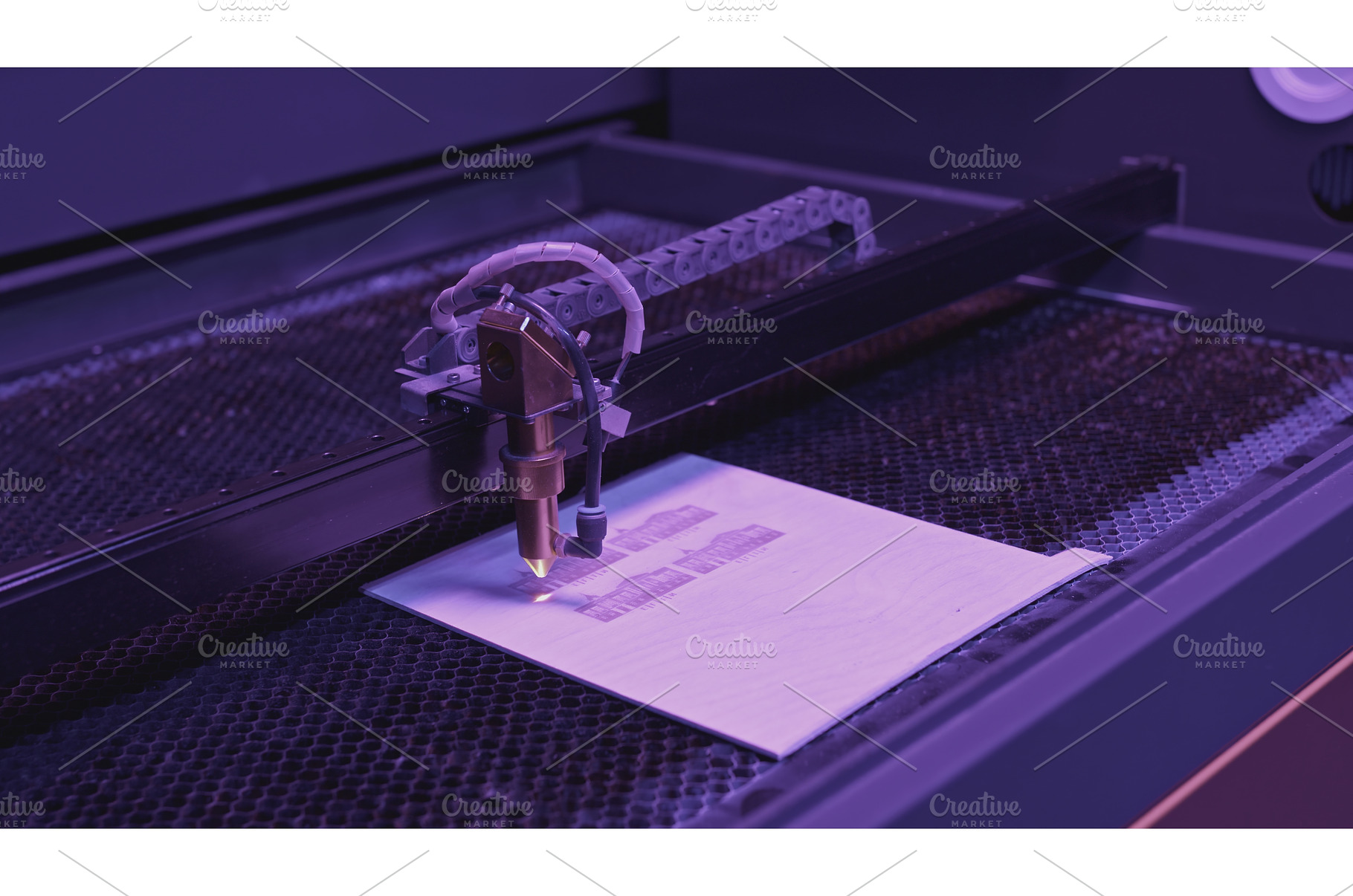 Printing process of robotic printer, a Technology Photo by Media Whale ...