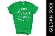 Gildan 5000 Mockup TShirt Bundle, a Shirt Mockup by lock and page (Thumbnail 19 of 22)