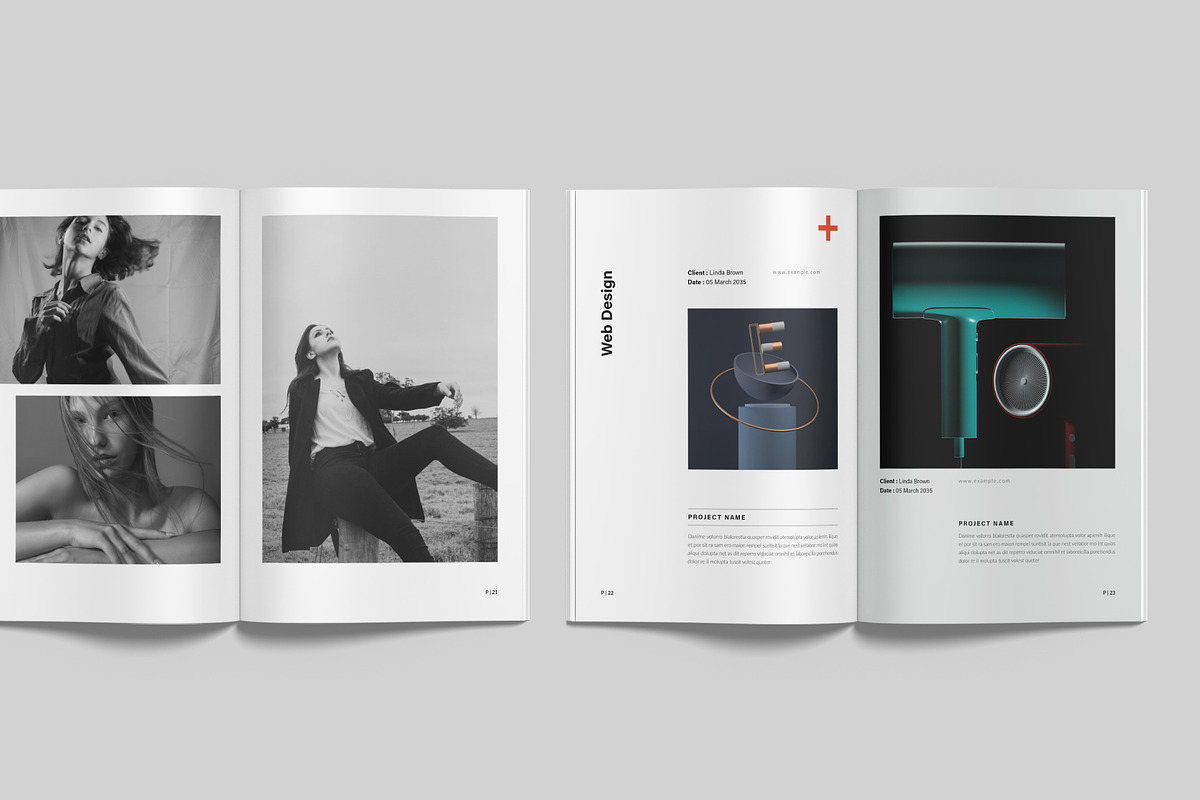 Graphic Design Portfolio, a Brochure Template by NorthPeak (Photo 9 of 15)