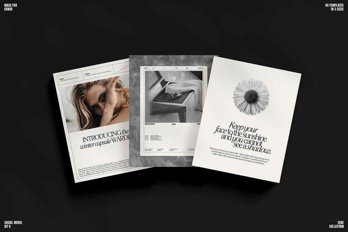 SERE / Entire Instagram Collection, a Social Media Template by Wildnun Studio (Photo 14 of 53)
