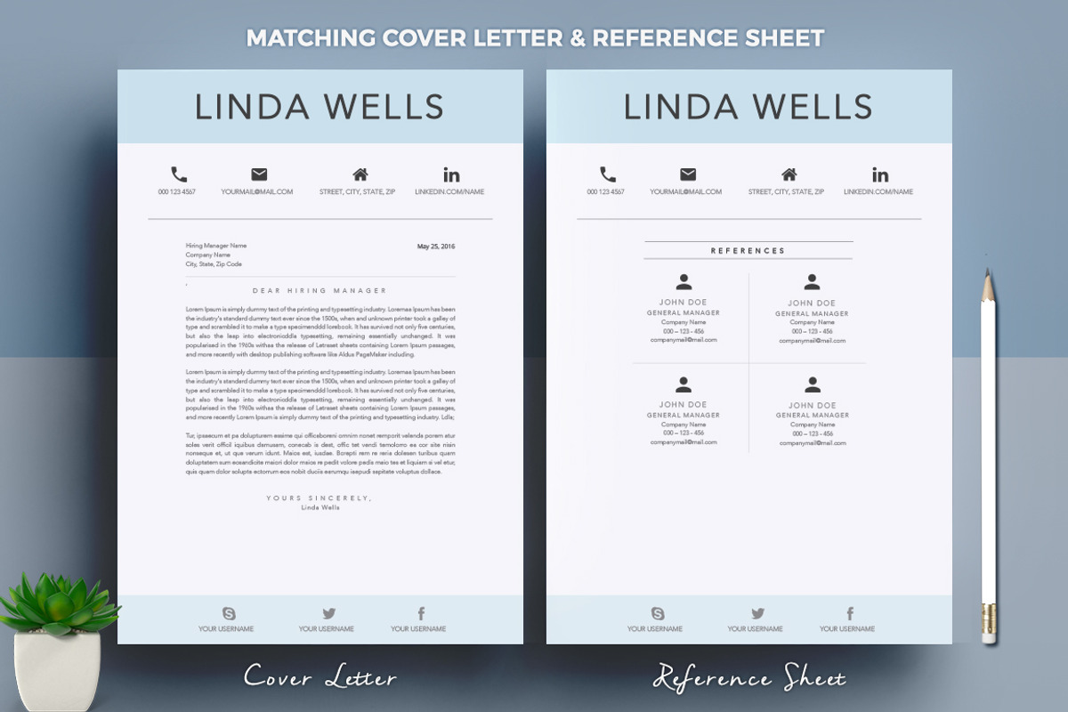 Resume/CV Template, a Resume Template by A1RESUME (Photo 4 of 6)