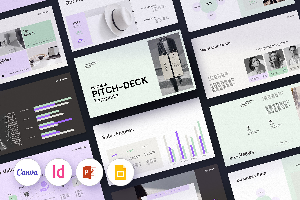 Business Pitch Deck PowerPoint, a Presentation Template by Studio Industry (Photo 3 of 11)