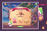 Solitare Pirates - Casual Game UI, an UI Kit Template by Nearbirds (Thumbnail 7 of 12)