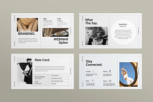 Media Kit Presentation Template