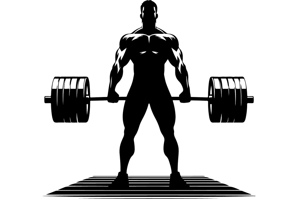Vintage Strongman Weightlifting Bund, an Object Graphic by jahid234 (Photo 7 of 13)