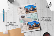 Printable Cuba Boarding Template, a Card Template by Snapybiz (Thumbnail 4 of 9)