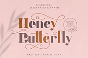Honey Butterfly - Beauty Typeface, a Serif Font by zeenesia (Thumbnail 5 of 12)