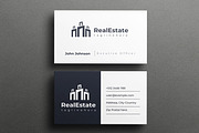 Real Estate Business Card Layout, a Business Card Template by MightyDesign (Thumbnail 1 of 6)