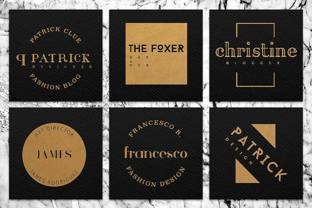 Elegant Logo BUNDLE / Canva Editable, a Branding & Logo Template by GraphicDash (Photo 5 of 22)