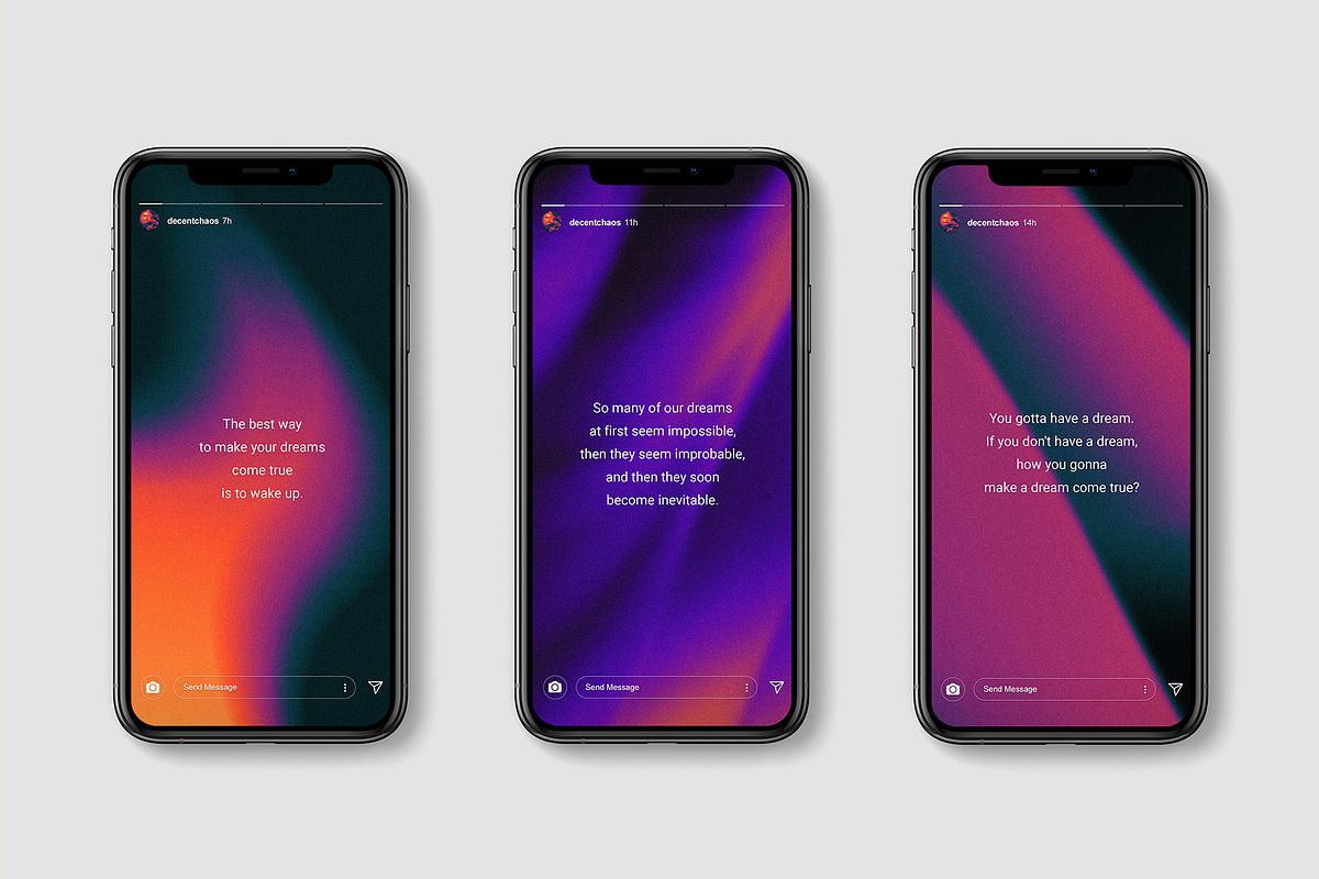 Thermal Gradient Backgrounds Vol.2, a Gradient Add-On by May Motif (Photo 9 of 13)