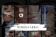Skincare Instagram Video Reels, a Social Media Template by design4social (Thumbnail 2 of 9)