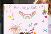 Party Never Ends: Bright Collage Kit, an Object Graphic by divanovskaya_nv (Thumbnail 11 of 17)