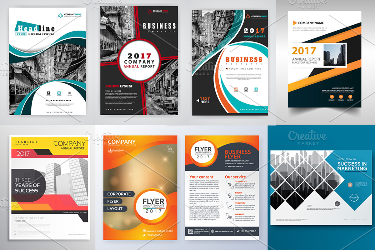 110+ Clean Business Flyers Bundle, a Flyer Template by Imagine Design Studio (Photo 5 of 16)