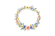 Spring Floral Wreath SVG Bundle, a Graphic by Gfx_Store (Thumbnail 12 of 13)