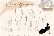 Poster Bundle Mystical Women Modern, a Decorative Illustration by Kaya Fonts (Thumbnail 14 of 23)