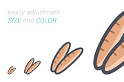 Bakery and Sweet Color Icon, an Icon by WORAKAMON Design Studio (Thumbnail 3 of 3)