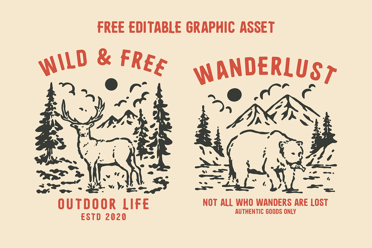 Cuppertinos – Vintage Hand Typeface, a Handwritten Font by MovinkGraphicStudio (Photo 7 of 7)
