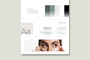 Brand Board / Sheet Template