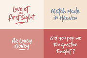 Sitting Pretties, a Script Font by azetypestudios.com (Thumbnail 6 of 8)