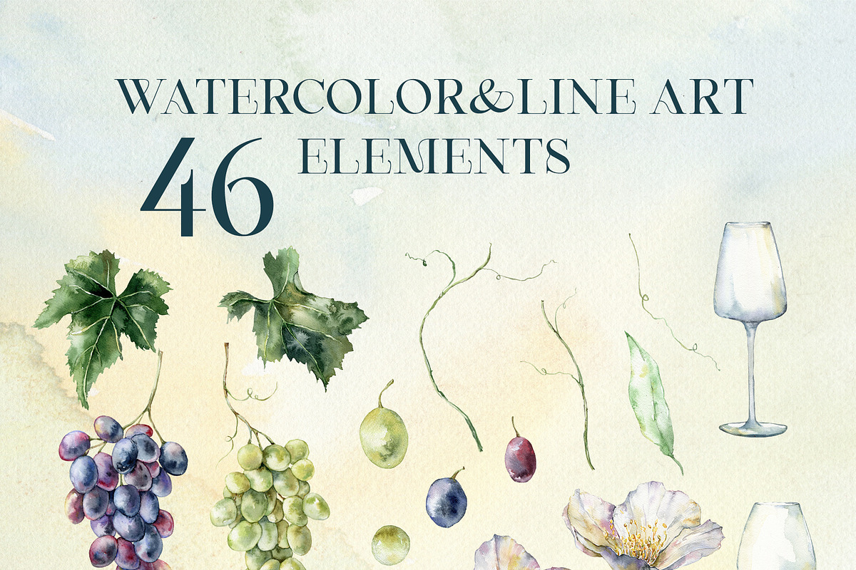 Mediterranean citrus tile watercolor, a Decorative Illustration by Yuliya Derbisheva (Photo 12 of 15)