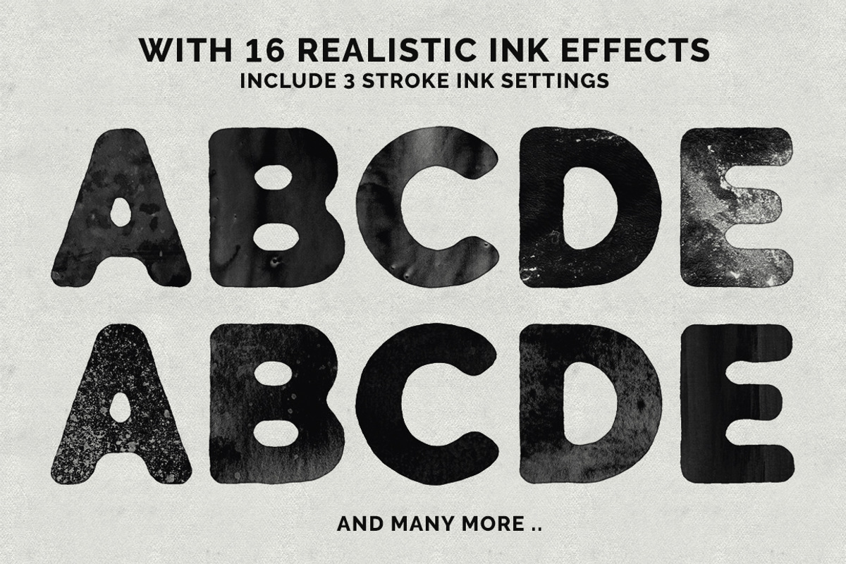 INKed - Photoshop Action, an Action Add-On by Bitstate Design (Photo 4 of 8)