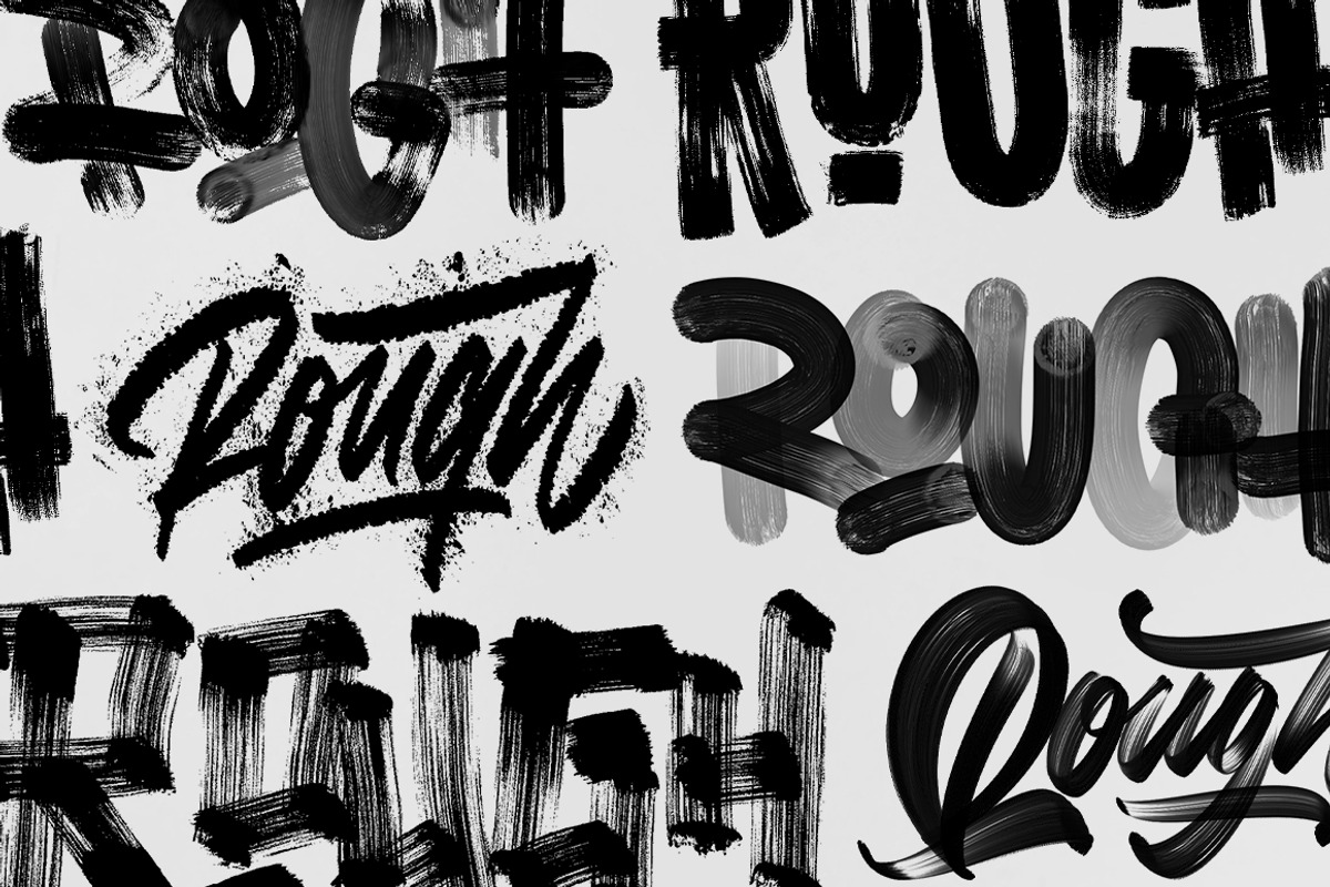 RoughPack 2 – Procreate Brushes, a Brush Add-On by Snooze one (Photo 8 of 9)