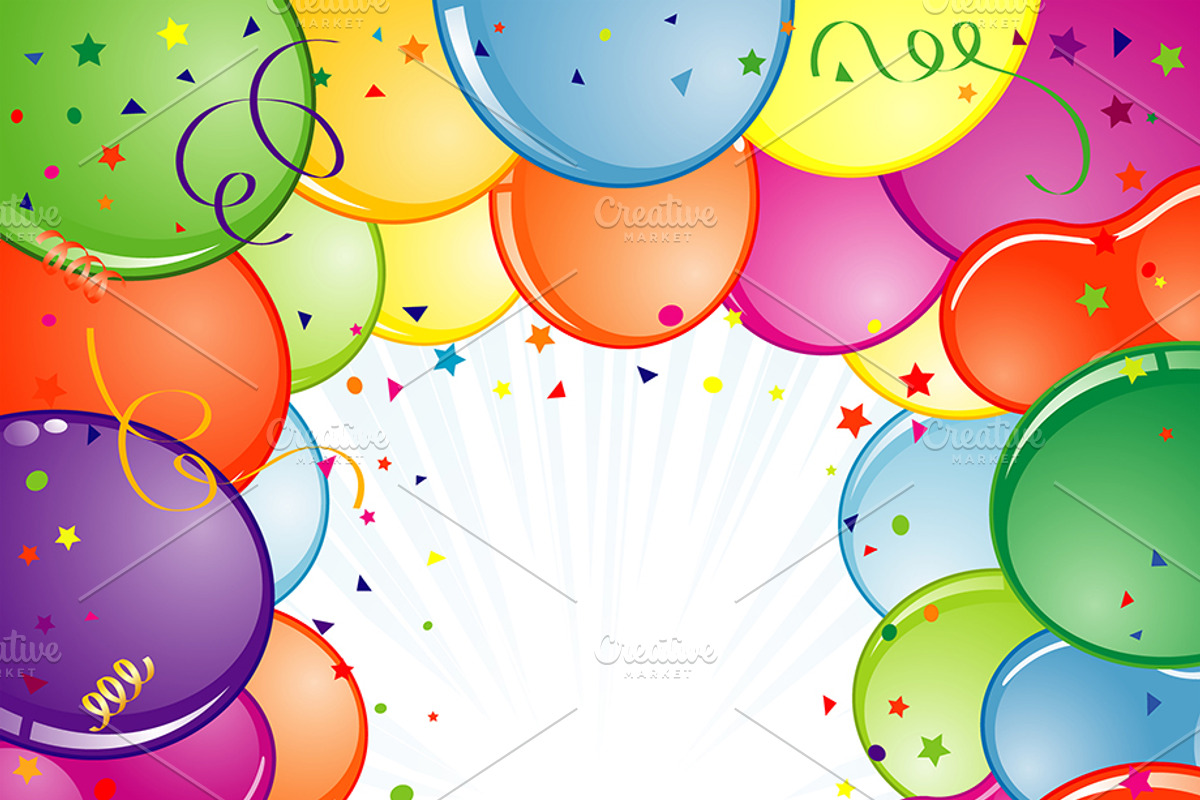 Birthday, Carnival, Christmas Decor, a Decorative Illustration by TAlex (Photo 6 of 6)