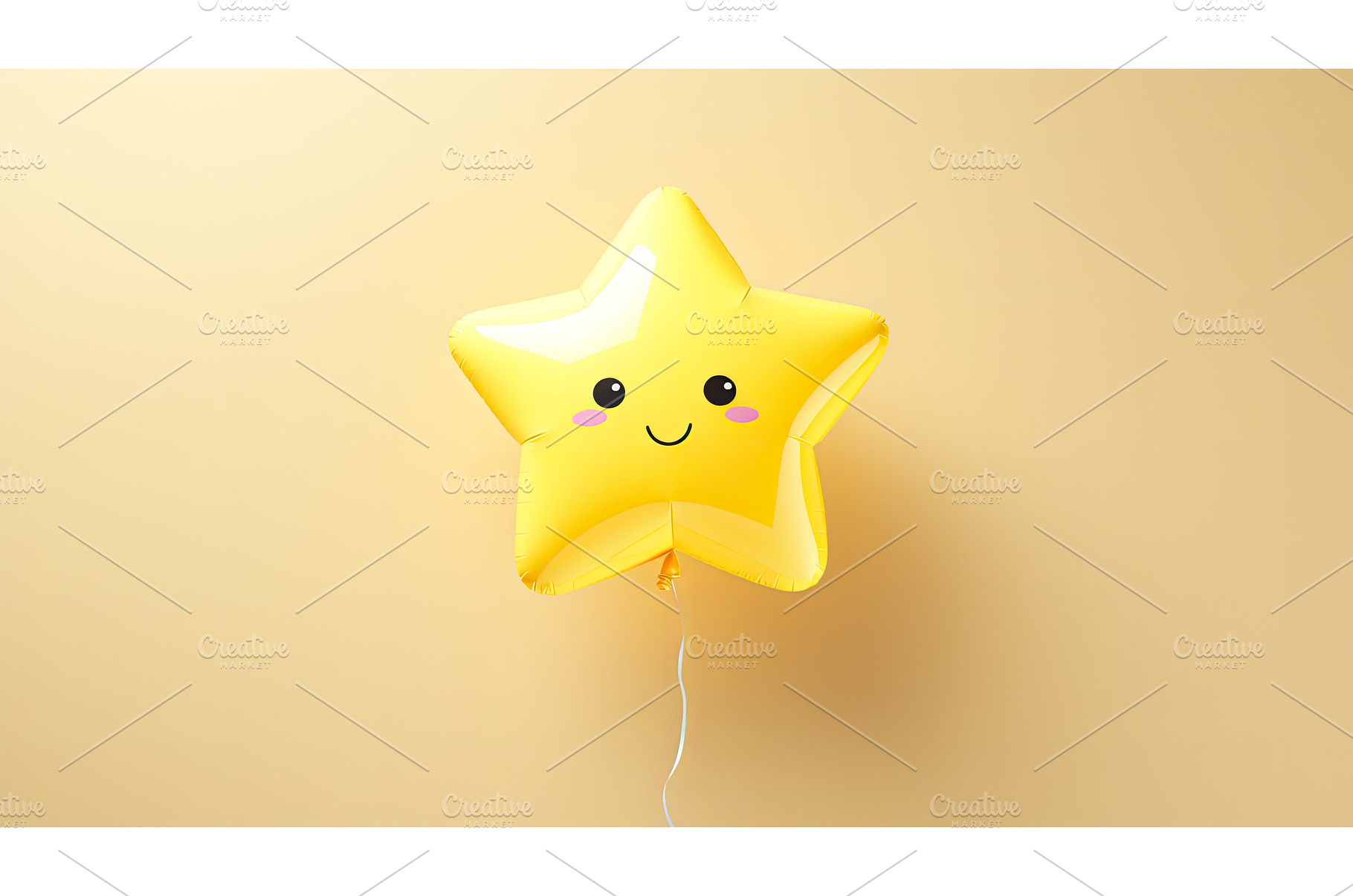 eyes kawaii star ai generated, a Background Photo by pikepicture
