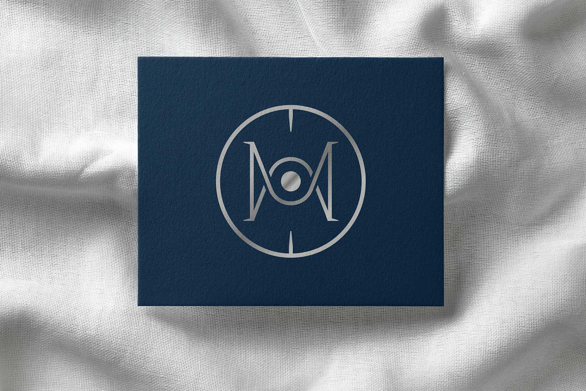 Monogram Letter WOM or MA Logo, a Branding & Logo Template by okkydianpra (Photo 3 of 3)
