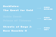 Pixiel - Modern Pixel Typeface, a Sans Serif Font by alpercakici (Thumbnail 8 of 13)