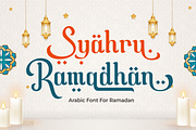 Syahru Ramadan, a Handwritten Font by Umitype (Thumbnail 1 of 9)