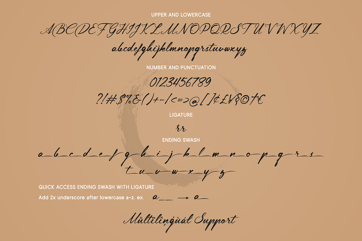 Lingerhend | Classic Script, a Script Font by Lemonthe (Photo 7 of 7)