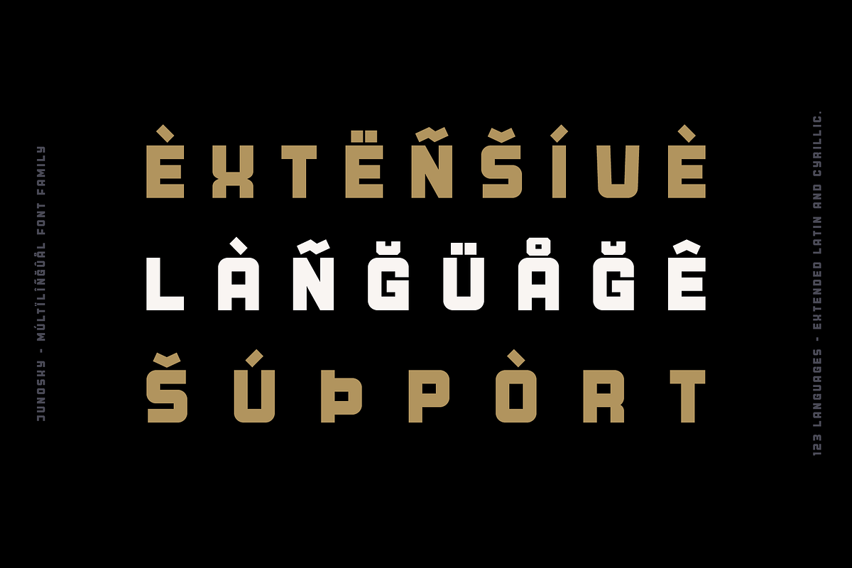 Junosky - Bold Font Family, a Sans Serif Font by alpercakici (Photo 9 of 13)