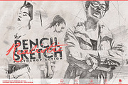 Realistic Pencil Sketch CS3+, an Action Add-On by Amorjesu.com (Thumbnail 1 of 16)