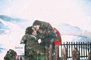 50 Falling Snow Photo Overlays preview 5