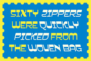 CS Satoru – Reverse Contrast Font, a Sans Serif Font by Craft Supply Co. (Thumbnail 4 of 8)