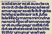 Associera - Unique Sans Font, a Sans Serif Font by 177Studio (Thumbnail 7 of 8)